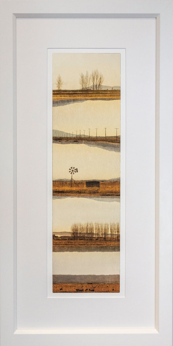 Framed Print - Maniototo Homestead Golden Weather