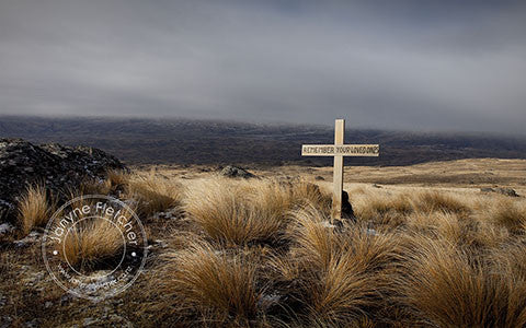 Unframed Photographic Print - Remember Your Loved Ones, Old Dunstan Road