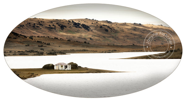 Framed Print - Old Arrowtown Gaol, Poolburn Dam