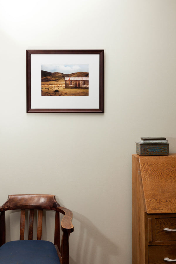 Framed Print - Home Hills Run Cookhouse