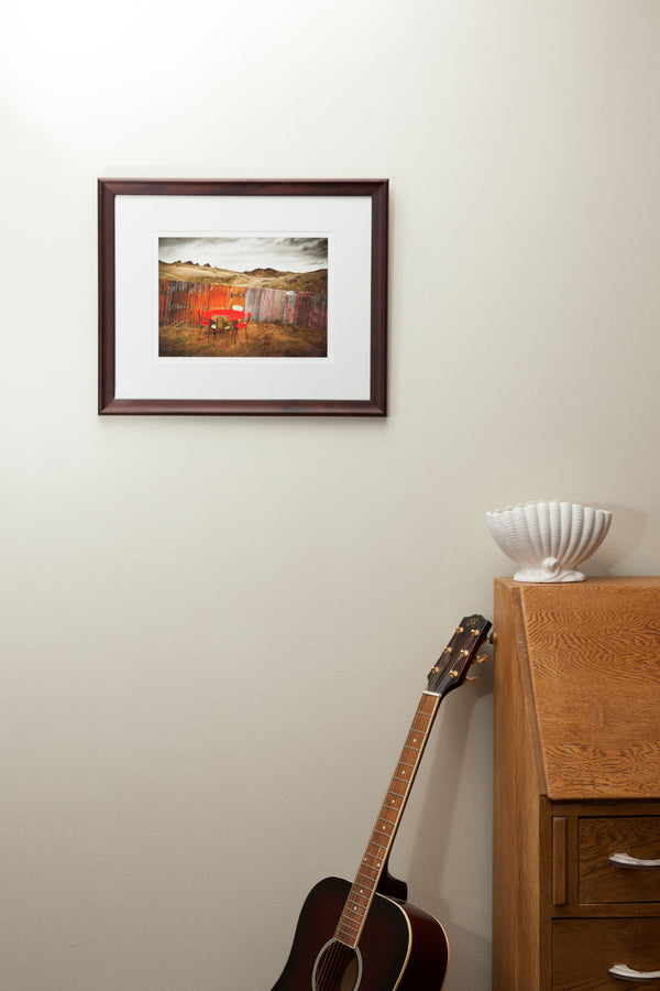 Framed Print - Fine Dining, Manorburn Dam