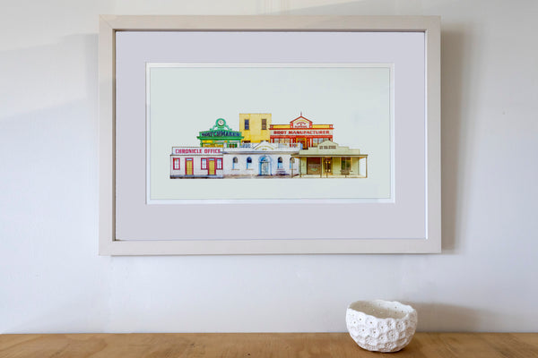 Framed Print - Naseby Skyline