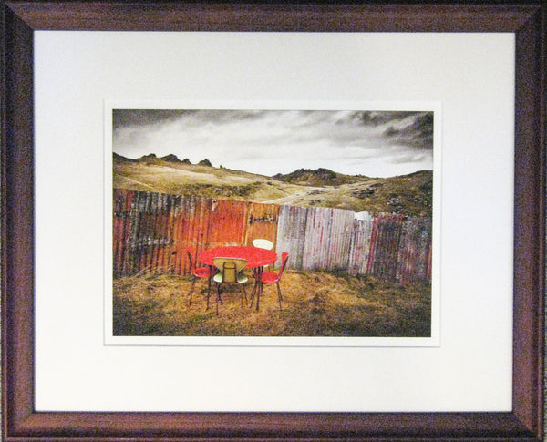 Framed Print - Fine Dining, Manorburn Dam