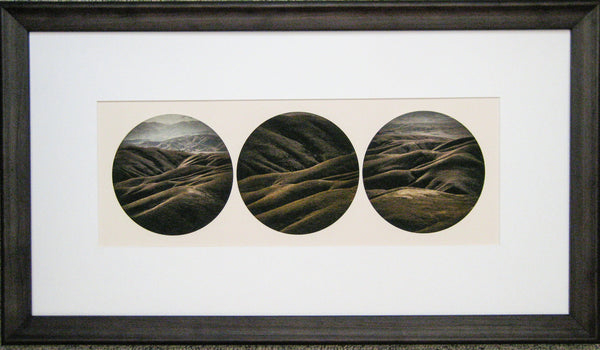 Framed Print - Idaburn Hills Triptych